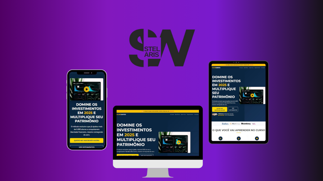 Landing Page Investimento