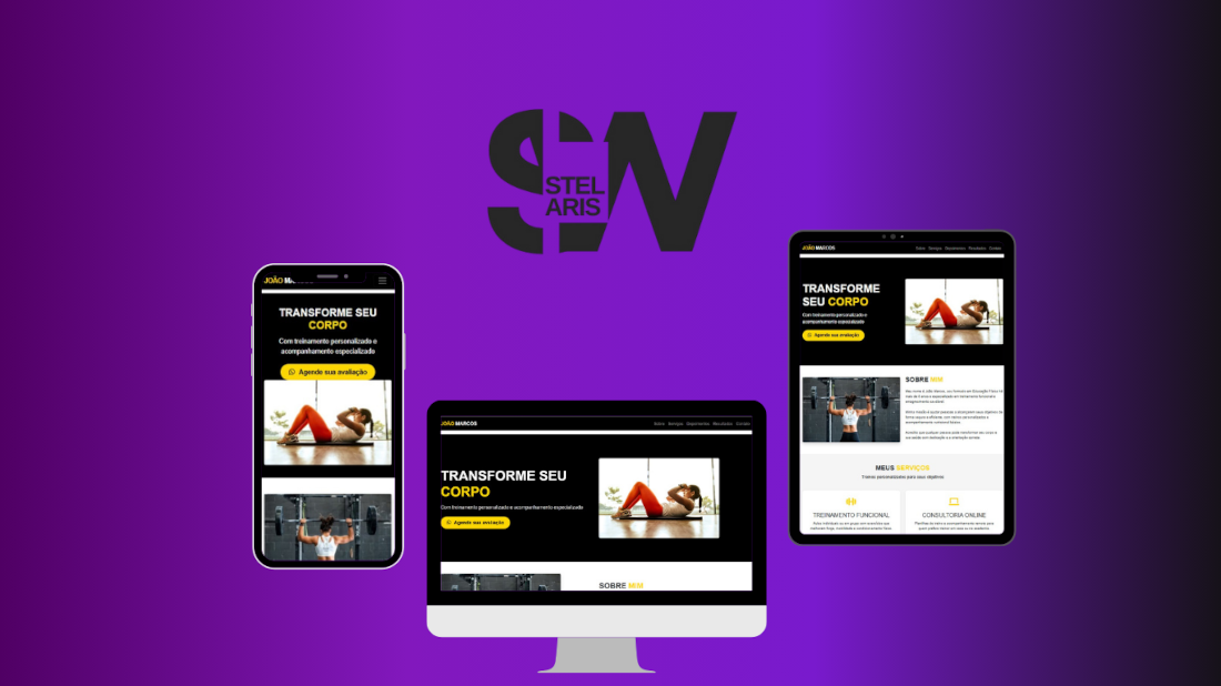 Landing Page Personal Trainer